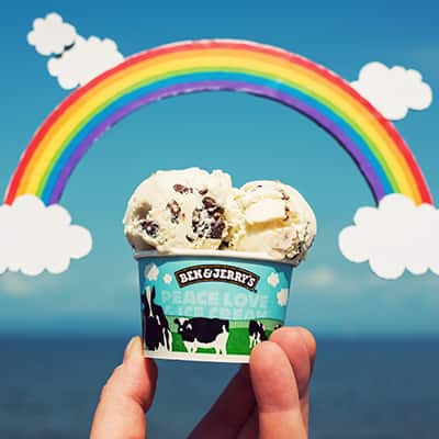 Free Cone Day – Regenbogenpower