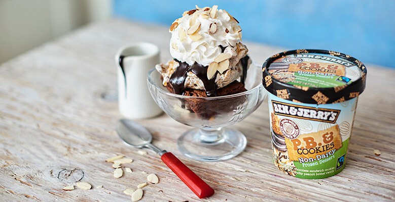 Ben & Jerry's - Vegan Brownie Sundae