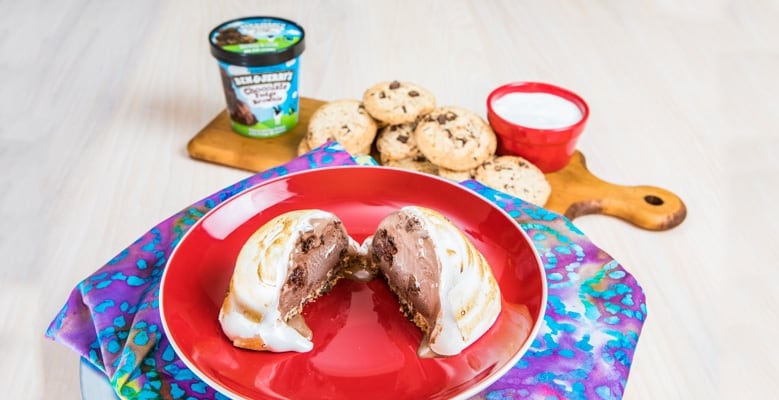 Baked Alaska Sundae