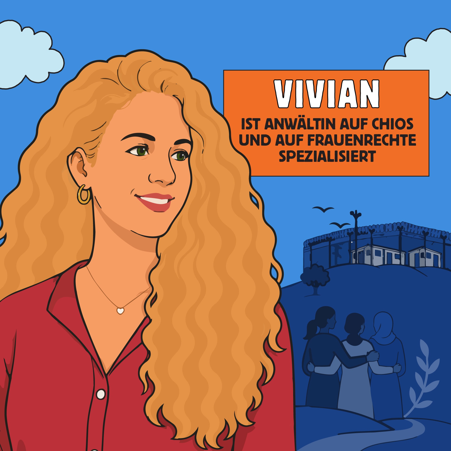 Illustration of Vivian