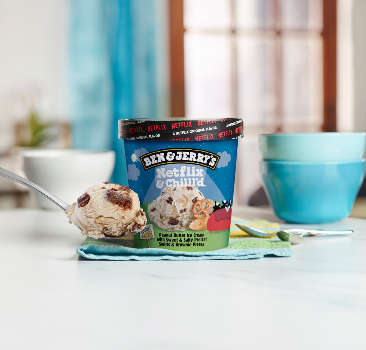 Netflix & Chilll'd Eiscreme Pint 3 / 4