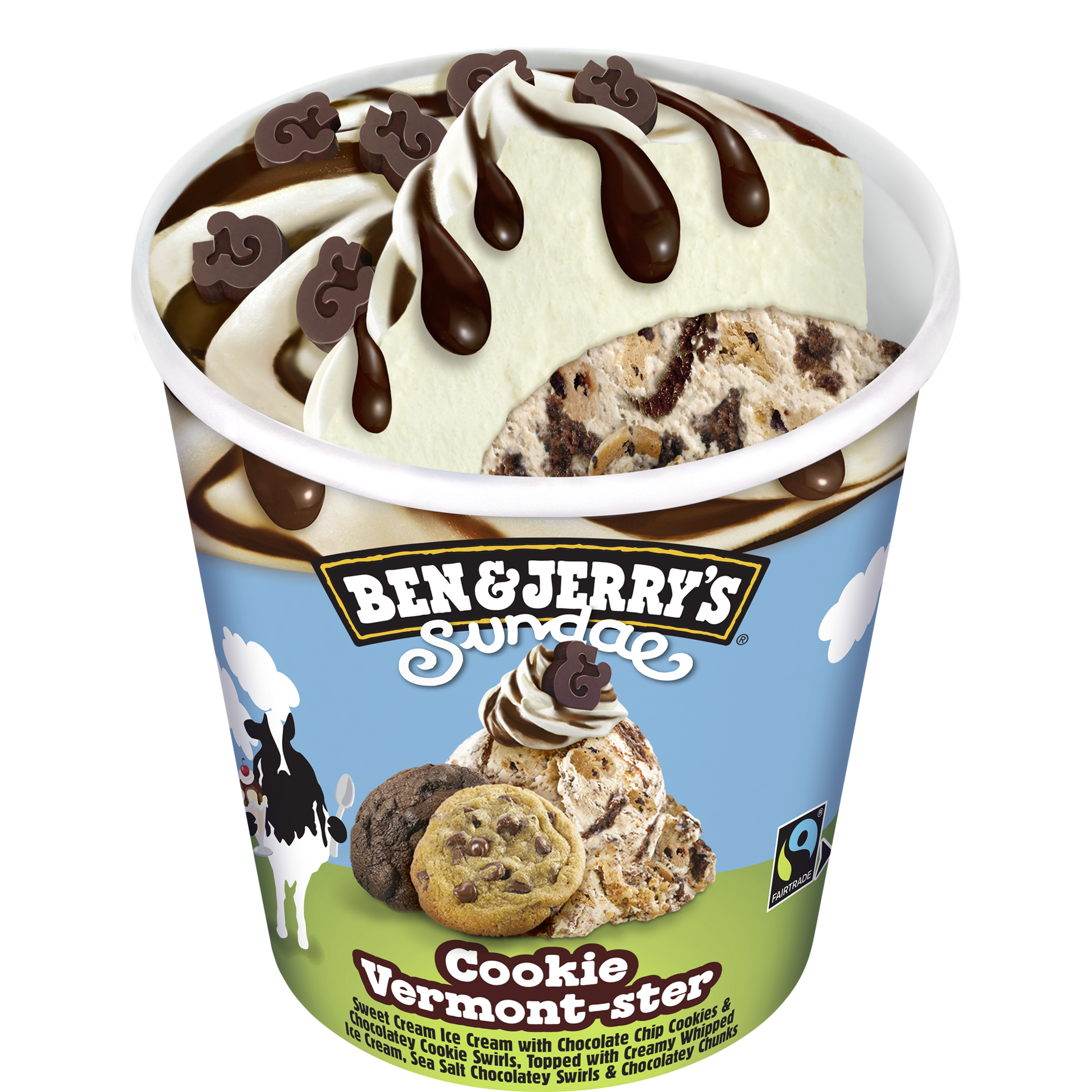 Cookie Vermont-ster Sundaes Pints