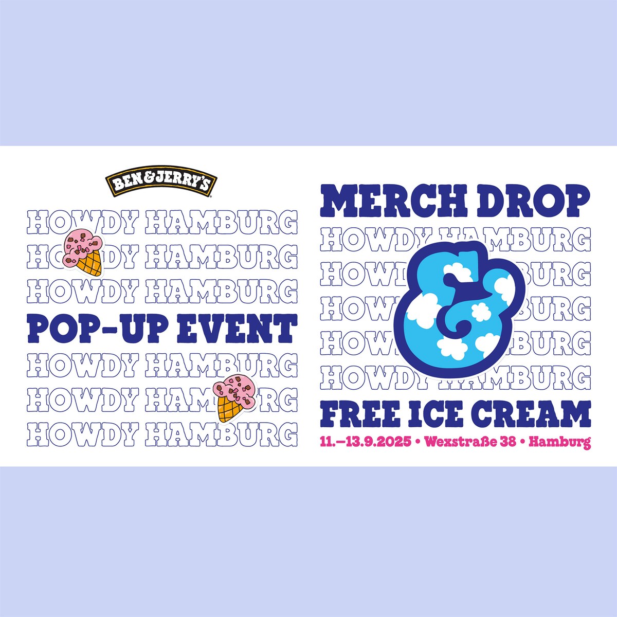 DAS BEN & JERRY’S POP-UP EVENT IN HAMBURG