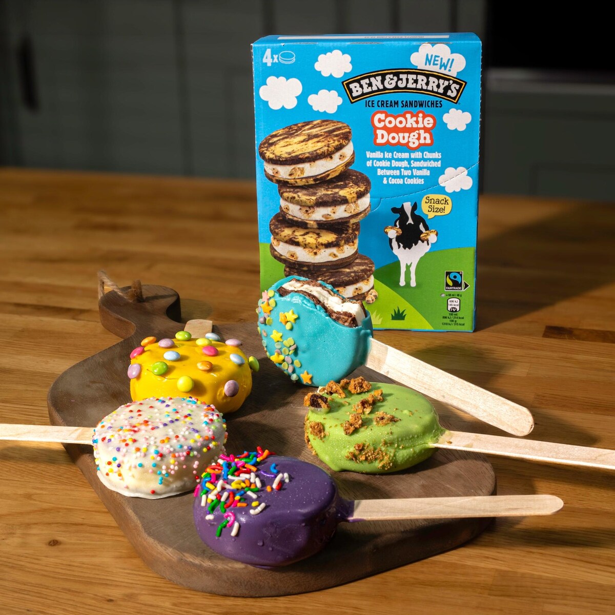 Ice Cream Sandwich Pops